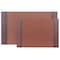 Dacasso Brown Crocodile Embossed 34" x 20" Side-Rail Desk Pad PR-2001 - alternate 7